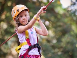 Fun at the Colfosco Adventure Park